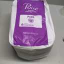 Poise Incontinence Pads and Postpartum Incontinence Pads, 6 Drop Ultimate Absorbency, Regular Length, 56 Count