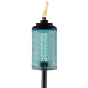 Replacement For Compatible With TIKI Blue Glass 68 in. Carnival Garden Torch 1 pc