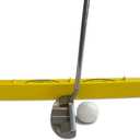 The Putting Arc - T3 Model - Golf Training Aid Used to Perfect Your Putting and Reduce Your Score! - Practice and Master Your Putting Fundamentals! - Golden Yellow