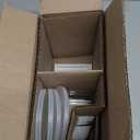 Anchor Hocking Glass Ramekins, 6 Ounce Glass Custard Cups with Lids, Set of 4