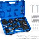 Orion Motor Tech Brake Master Cylinder Bleeder Kit, Brake Bleeder Kit with 12 Master Cylinder Adapters, Brake Bleeding Tool Compatible with Lexus BMW Toyota Audi More, Brake Fluid Bleeding Kit