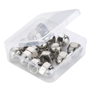 MewuDecor 5/16-18 Acorn Cap Nuts, 304 Stainless Steel 18-8, Bright Finish, Quantity 25
