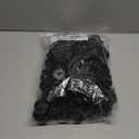 HATJICB Sunscreen Net Clips Heavy Duty Plastic Shade Cloth Clips 100Pack with Tarp Grommet Fasteners for Garden Patio Awning Mesh Fabric Clamp