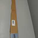 Ivilon Drapery Window Curtain Rod - End Cap Style Design 1 Inch Pole. 28 to 48 Inch Color Warm Gold