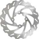 220MM ATV Rear Brake Rotor Disc Compatible with Yamaha Banshee 350 1987-2006, Raptor 660R 2001-2005, Blaster 200 1988-2006, Warrior 350 1988-1989,Wolverine 350 1995-2005 OEM 2XJ-25831-50-00