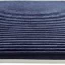 Square Non Slip Chair Cushions Corduroy Memory Foam Chair Cushion Kitchen Chair Pads Washable Ergonomic Seat Pad for Office, Home, Car (Navy Blue, 15" X 15")