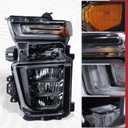 OEM Style LED Type Headlight Assembly Compatible with 2020-2023 Chevy Silverado 2500HD 3500HD High Country/LTZ Left Driver Side 84738618 GM2502505