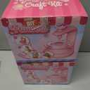 2 x VNLINA DIY Fabric Flower Bouquets Toys  Crafts for Girls, Arts and Crafts for Kids Ages 4-8 8-12, Perfect Holiday Party Activity Toy, Birthday Gifts for Girl (Pink)