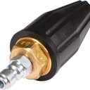 YAMATIC Pressure Washer Tips Turbo Nozzle 4000 PSI Max. 5000 PSI, 360 Rotating Turbo Spray Tips For Power Washer with 1/4" Quick Connector, 4.0 GPM