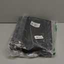 EASEPRES 3 Single Pocket Mesh Hanging File Organizer, Vertical Wall Mounted Magazine File Holder, Mount Basket Mail Paper Document Folder Organizing for Office, Home and School, Black