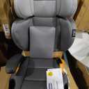 Chicco KidFit ClearTex Plus 2-in-1 Belt-Positioning Booster Car Seat, Backless and High Back Booster Seat, for Children Aged 4 Years and up and 40-100 lbs., Drift/Grey; Date of Manufacture: 04/2026