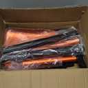 KFM Aluminum Snow Shovel, 22 to 43 Inch Collapsible Adjustable Length Portable Metal Shovel for Car Snow Removal with Carrying Bag Heavy Duty Small Snow Shovel for Ski, Outdoor, Camping, Driveway