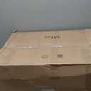 10x12 Area Rug Living Room Rugs - Washable Neutral Modern Abstract Soft Thin Rug Indoor Floor No Slip Rug Carpet for Bedroom Under Dining Table Home Office Decor - Blue White