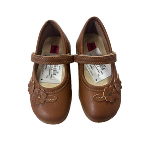 Rachel Shoes, Flats, Fleur Cognac, 7M
