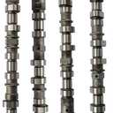 3.6L Engine Camshaft Set 4 PCS Fit For Dodge Ram 1500 Avenger Challenger Charger Durango Chrysler 200 300 Voyager Jeep Wrangler Grand Cherokee 2011-2016 Replace 5184377AG 5184378AG 5184379AG 5184380AG