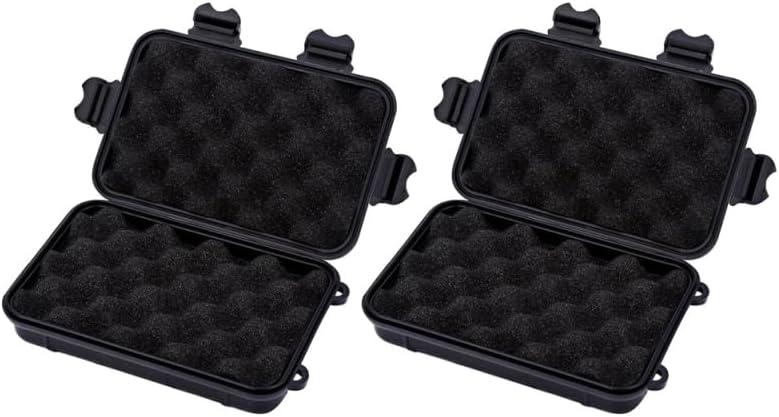 BESTonZON Outdoor Survival Set with Waterproof Shockproof Storage Box Compact Wilderness Survival Kit for Hiking Emergency Backpack Items