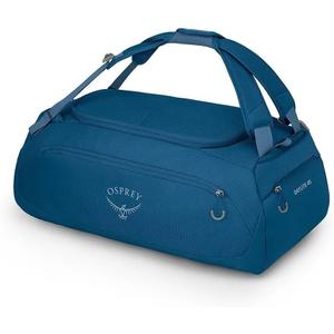 Osprey Daylite Duffel Backpack - Convertible Everyday Duffel Bag for Gym, Commute, and Travel (45L, Night Shift Blue)