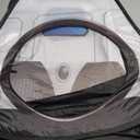 White Rocket Ship Play Tent Pop up Play Tent with Tunnel and Playhouse Kids Ind