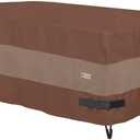 DUCKCOVERS Ultimate Waterproof 56 Inch Rectangular Fire Pit Cover, Outdoor Firepit Cover