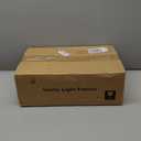 Brushed Nickel Bathroom Light Fixtures, 3-Light Modern Vanity Light Over Mirror, Wall Sconces with Milky White Frosted Glass Shades, E26 Socket (Bulbs Not Included)