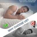 King Size Cervical Pillow for Neck Pain Relief & Sleep Apnea, Cooling Memory Foam Orthopedic Contour Pillow for Large Bodies, 4 Adjustable Heights with Max Neck Support for All Sleep Positions, Enlarged and widened