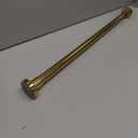 Gold Shower Curtain Rod - No Drill Non-Slip Spring Tension Shower Rod for Window or Bathroom, 27-43 inches Metal Steel, Gold