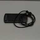 Surge Protector Power Bar - Nuetsa 10Ft Extension Cord Indoor(1625W/13A) with 8-AC Outlets and 4 USB Ports(3U1C), Flat Plug, 2700 Joules, for Home, Office, ETL Listed, Black