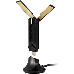 ASUS WiFi 6 AX1800 USB WiFi Adapter (USB-AX56) - Dual Band WiFi 6 Client, 2x2 Support, Gaming & Streaming, Plug-and-Play, WPA3 Network Security, MU-MIMO, Beamforming