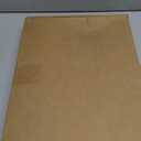 Marspark 2 Pcs Vintage Hardback 3 Ring Binder Professional Leather Binder Organizer Letter Size 8.5 x 11 Documents Round Rings Holds 200 Sheets with 2 Inner Pockets(1 Inch,Brown)