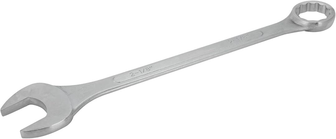 Performance Tool W353B 12-Point Combo Wrench with Satin Chrome Finish 2-1/8-Inch Combo Wrench