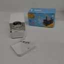 Panamalar New 3 In 1 Bubble Machine, Automatic Bubble Blower 3 Types Bubble Wands 10000+ Bubbles with 2 Speeds/300ml Tank for Kids Toddlers, Portable Bubble Maker Bubble Toys for Outdoor Party Wedding