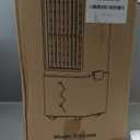 Windowless Air Conditioner w/ 4 Modes & 3 Speeds, Waterless Alert, 2.4-Gal Tank for 20H Cooling, 12H Timer, 20FT Remote, 70° Auto Swing Evaporative Air Cooler, Portable AC Unit for Bedroom