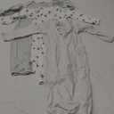 Simple Joys by Carter's unisex-baby 3-Pack Cotton Sleeper Gowns, Avocados/ Heather/ Stripe, 0-3 Months