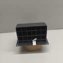 4 Inch Dryer Vent Cover Outside, HG Power Metal Exterior Vent Cover with Removable Screen & Cushioned Non-Return Flap, Air Wall Vent for House, Range Hood, AC, Opening Diameter: 3.81" Black