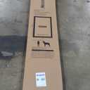 PetSafe Sliding Glass Pet Door - No-Cut DIY Install Doggy Door for Renters - Aluminum Frame - Adjustable Height 91 7/16" to 96" - Ideal for Large Dogs Up to 100 lb - White