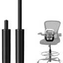 14 Inches-22 Inches Extra Long Gas Lift Cylinder Replacement, 8" Stroke, Hydraulic Pneumatic Shock Piston, Heavy Duty 1000lbs, Universal Fit For Drafting Chairs Bar Stools, Class 4, Black (8'' Travel Length)