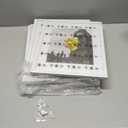 11x14 Picture Frame Set of 6 with Plexiglass, Display Pictures 8x10 with Mat or 11x14 Without Mat for Tabletop Display and Wall Mounting, White