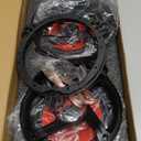 6.5" Car Coaxial Speakers, 800W Max Power, 200W RMS,4 Ohm, 6.5 Speakers with Glass Fiber Cone for Delivering Hi-Fi Sound, Ideal Audio Upgrade for New & Used Cars (Pair)