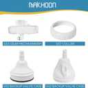 Makhoon Pool Cleaner Feed Hose Replacement for Polaris 280 380 180 3900 & G5 - Compatible with Polaris 280, 380, 180, 3900, G5 (Not for 360)