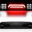 High Mount LED 3rd Third Brake Light Fit for 2009-2020 Dodge Ram 1500/2010-2020 Dodge Ram 2500 3500 Tail Brake/Cargo Light (Smoke Lens)