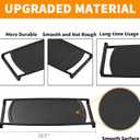 Upgraded 316499900 Stove Griddle Replacement for Frigidaire Gas Stove Top Parts 18.9 x 9.25" Gas Range Cast Iron Middle Burner Griddle Plate Frigidaire Gallery Gas Range Stovetop Cooktop Flat Top Pan