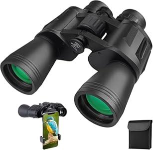 20x50 Binoculars for Adults, HD High Powered Professional Binoculars for Bird Watching Travel Stargazing Concerts Outdoor Sports-BAK4 Prism FMC Lens,Waterproof