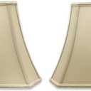 Royal Designs, Inc. DSO-68-16BG-2 lampshades, 16", Beige - 2 Pack