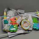 Bright Starts Playful Paradise Comfy Baby Bouncer Seat with Soothing Vibration and Toys, Unisex, 0-6 Months