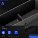 Front Door Side Storage Box Compatible with Chevy Silverado/GMC Sierra 1500 2500 HD 3500 HD 2010 2011 2012 2013 2014 Door Panel with Release Handle Below Armrest, Side Door Organizer Insert Tray liner
