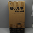 Art3dwallpanels 4 PCS Acoustic Panels, 24''x12'' Fabric Soundproof Wall Panels, Easy-Hook Mounting Sound Absorbing Panels for Studios, Office, Home Theater,Dark Grey