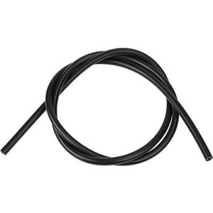 BBTO 5 Feet Length High Temperature Silicone Vacuum Tubing Hose for Multiple Use (Black, 1/8 Inch, 3 mm)