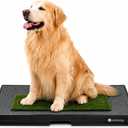 Weasy Indoor Dog Potty Tray with Drain Hose | Reusable Dog Toilet | Potty Training System | Compatible with Weasy Bag (Black, Large), 
Product Dimensions	27.6"L x 20.9"W x 3.9"H