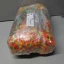 Alupssuc 40 Bundles Artificial Fall Flowers for Outdoors Autumn Decorations, Fake Big Pansies Silk Plants UV Resistant Realistic Faux Flowers Plants for Planter Porch Patio Window Decor, Autumn Orange