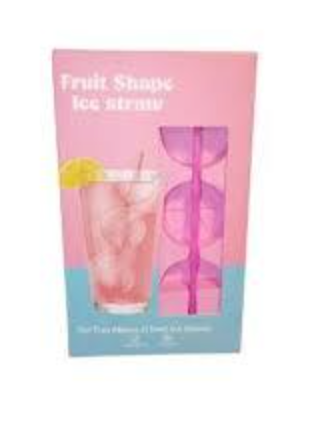 Ice Cube Straw Mold, Pack of 3